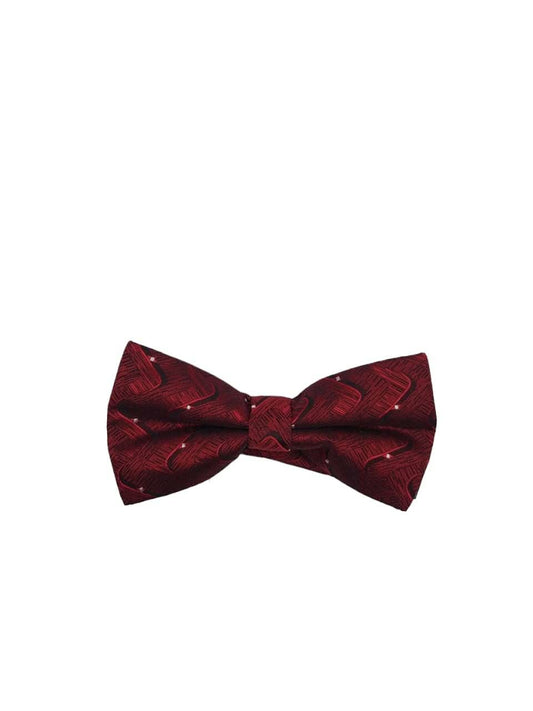 Crimson Symmetry Bow Tie - KNisa Premium Men's Fashion Brand