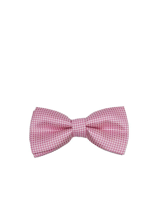 Pink Geometric Elegance Bow Tie - KNisa Premium Men's Fashion Brand