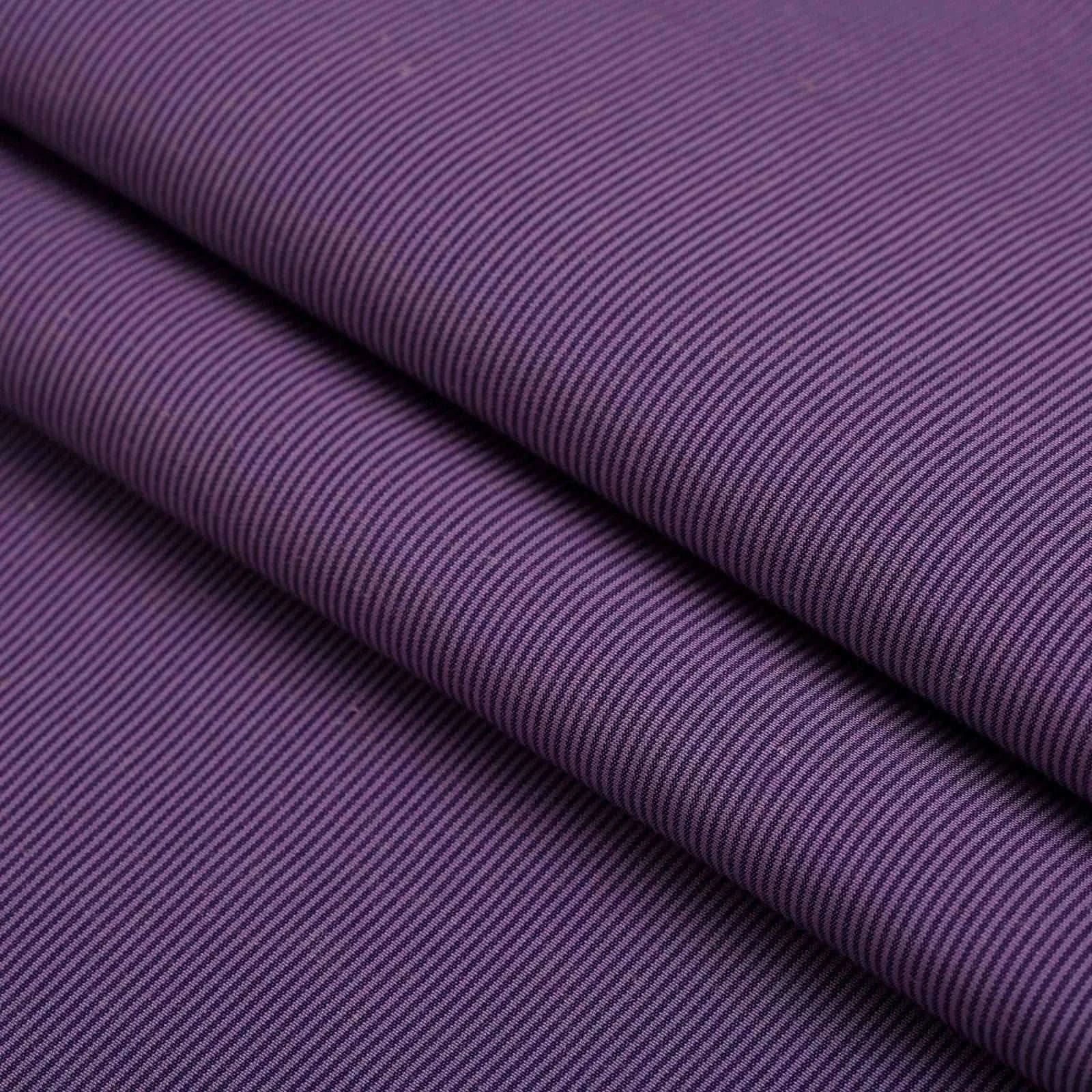 Purple Black Pin Strip Shirt - KNisa Premium Men's Fashion Brand