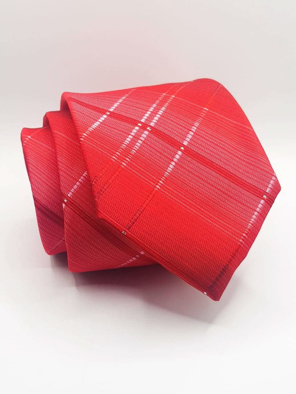 Red Pattern Tie - KNisa Premium Men's Fashion Brand