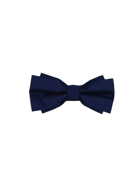 Sapphire Geometric Style Bow Tie - KNisa Premium Men's Fashion Brand